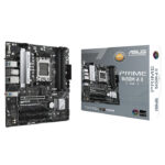 MAINBOARD ASUS PRIME B650M-A II AMD RYZEN AM5 - DDR5 - MATX - DP/VGA/HDMI - BLACK/WHITE