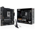 MAINBOARD ASUS TUF GAMING B760M-PLUS WI-FI II - LGA1700 - 13TH - DDR5 - MATX - DP/HDMI (90MB1HE0-M0EAY0)