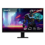 MONITOR GIGABYTE GS27Q - 27" SS IPS - 2K QHD 2560X1440 - NON-GLARE - 100% SRGB - 1MS MPRT - 170HZ - HDR - HDMI 2.0/DP 1.4 - BLACK