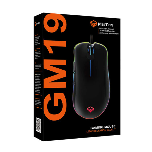 MOUSE GAMER MEETION MT-GM19 4800Dpi 5b