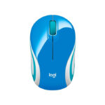 MINI MOUSE LOGITECH M187 WIRELESS USB BLUE (910-005360)