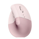 MOUSE LOGITECH ERGONOMICO VERTICAL LIFT WIRELESS BLUETOOTH - 4000DPI - 6 BOTONES - ROSE (910-006472)