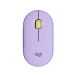 MOUSE LOGITECH PEBBLE M350 WIRELESS USB BLUETOOTH SILENCIOSO - PURPLE (910-006659)