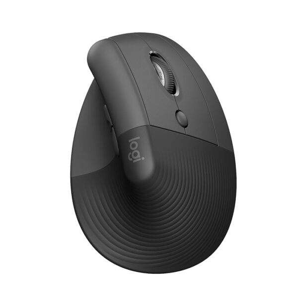 MOUSE LOGITECH LIFT LEFT RIGHT ERGONOMICO - WIRELESS/BLUETOOTH - 4000 DPI - 6 BOTONES - GRAFITO (910-006466)