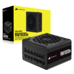 FUENTE DE PODER CORSAIR RM1000E - 80 PLUS GOLD - FULLY MODULAR - 1000 WATTS - ATX - BLACK (CP-9020250-NA)