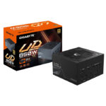 FUENTE DE PODER GIGABYTE UD850 V2 80 PLUS GOLD FULLY MODULAR - PCIe 5.0 (GP-UD850GM PG5)