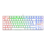 TECLADO REDRAGON KUMARA K552W-RGB - MECANICO TKL - US - DUST-PROOF BLUE - WHITE