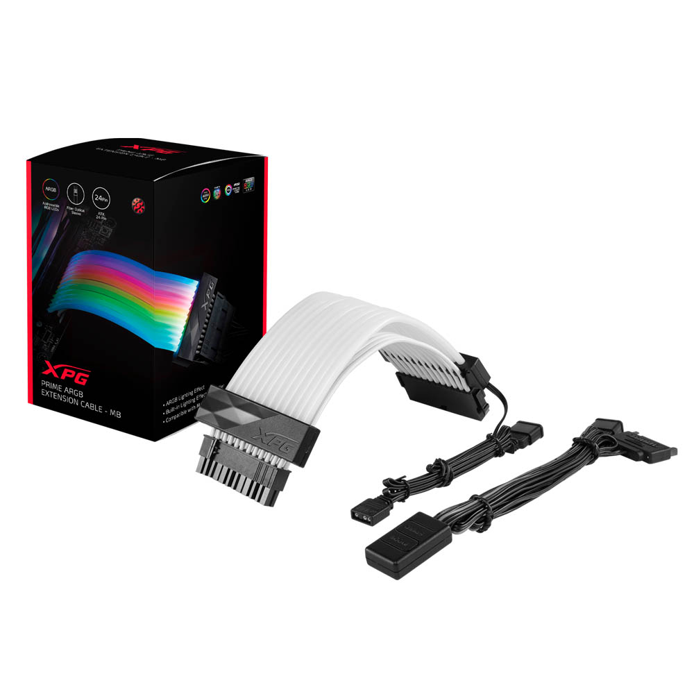 CAB0626 Extension de cable XPG VGA PRIME ARGB - (ARGBEXCABLE-VGA-BKCWW)