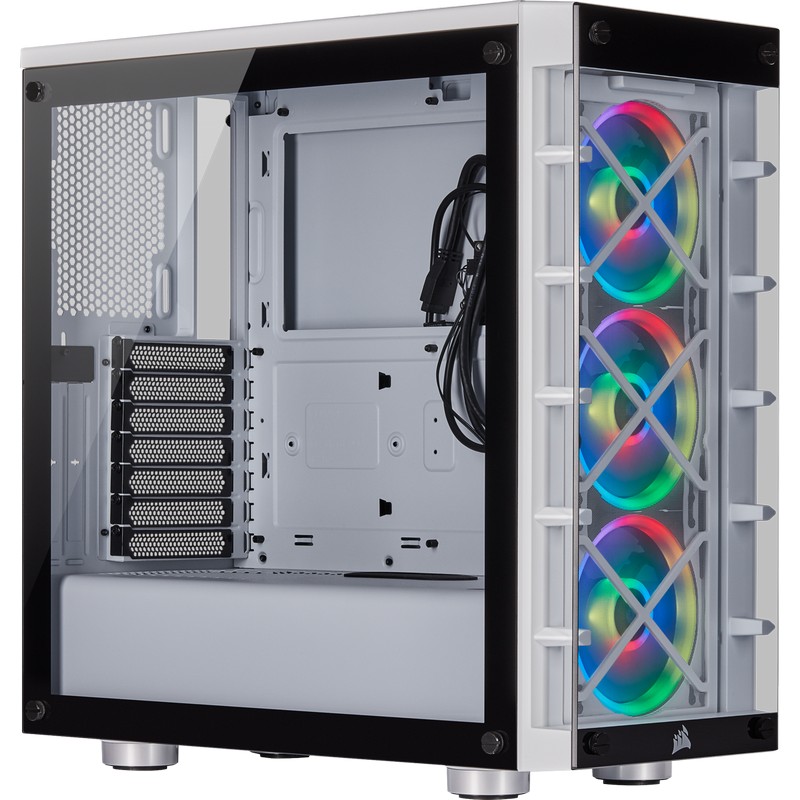 CAS0410 Case Corsair iCUE 465X RGB White