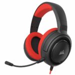 Headset CORSAIR HS35 alambrico para PC XBOX PS4 Rojo CA 9011198 NA AUDIFONOS 697 1 jpeg