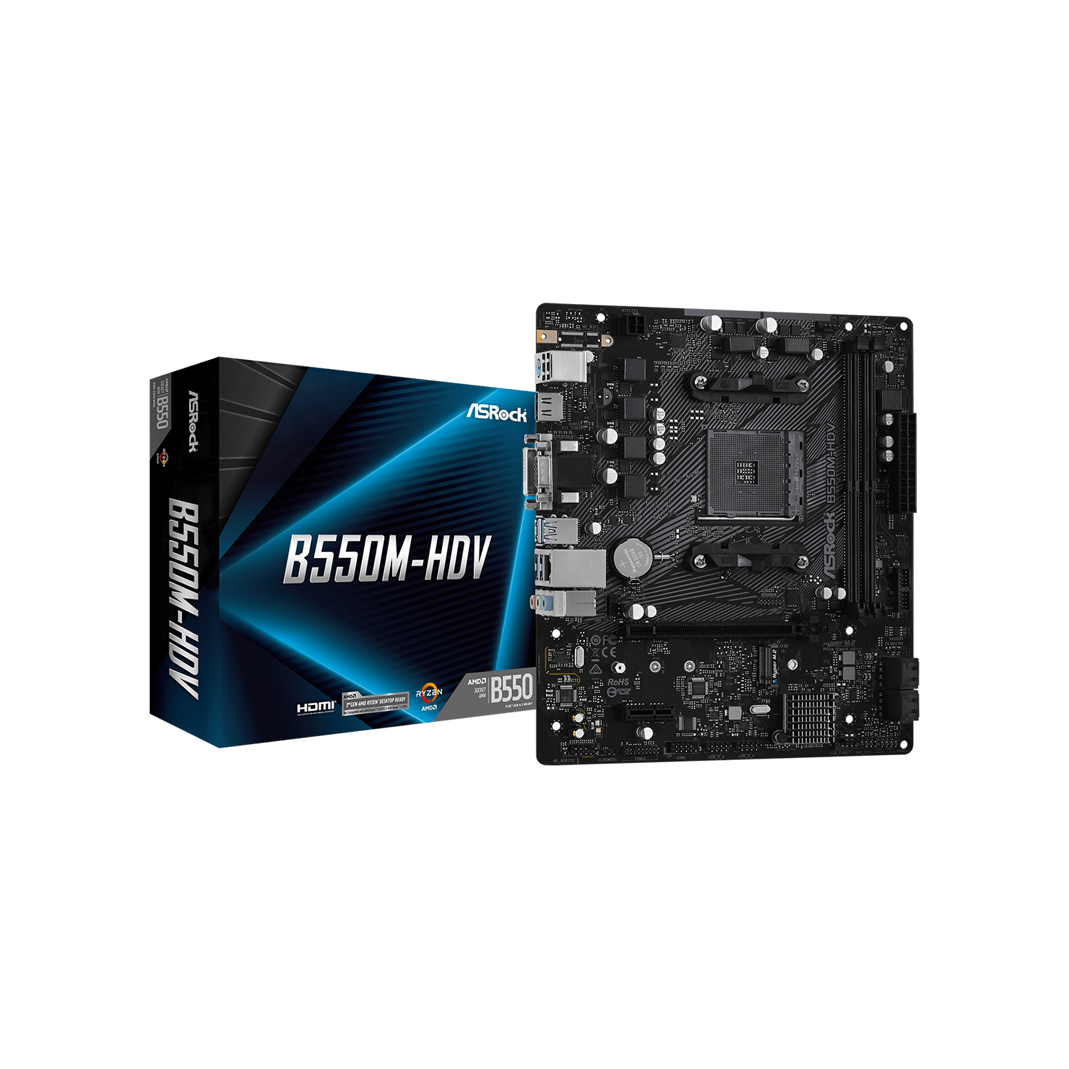 MBO325 Mainboard Asrock B550M-HDV