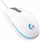 Mouse Logitech G203 LightSync White - (910-005791)