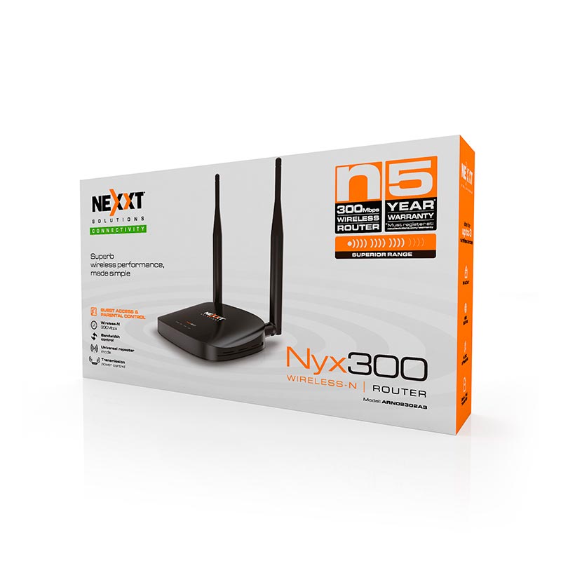 RED0610 Router NEXXT NYX300 - (ARNEL304U1)