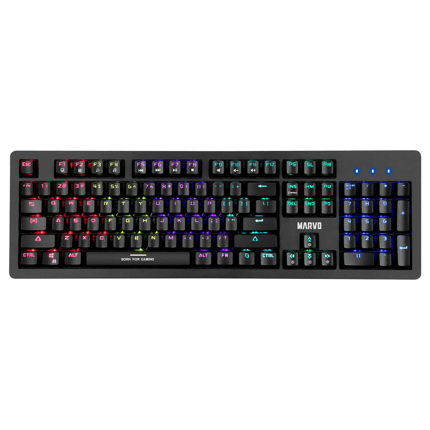 TEC0130 Teclado Mecanico MARVO KG-916 iluminado KG916