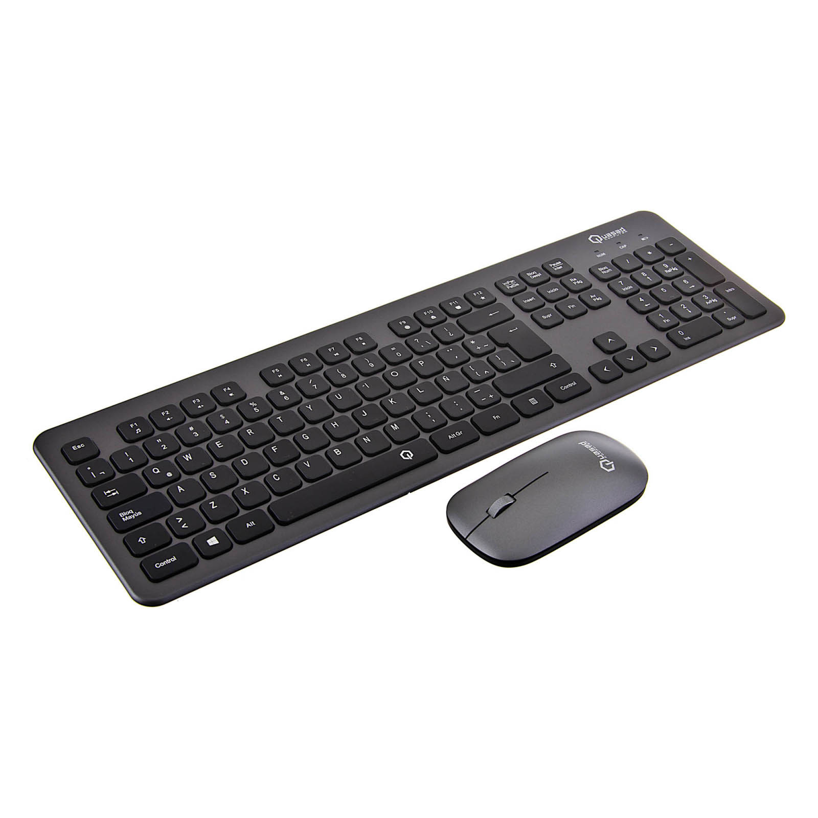 TEC0188 Combo QUASAD QS-3600G: Teclado y mouse inalambricos