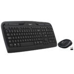 Combo Logitech MK320: Teclado y mouse inalambricos - (920-002836)