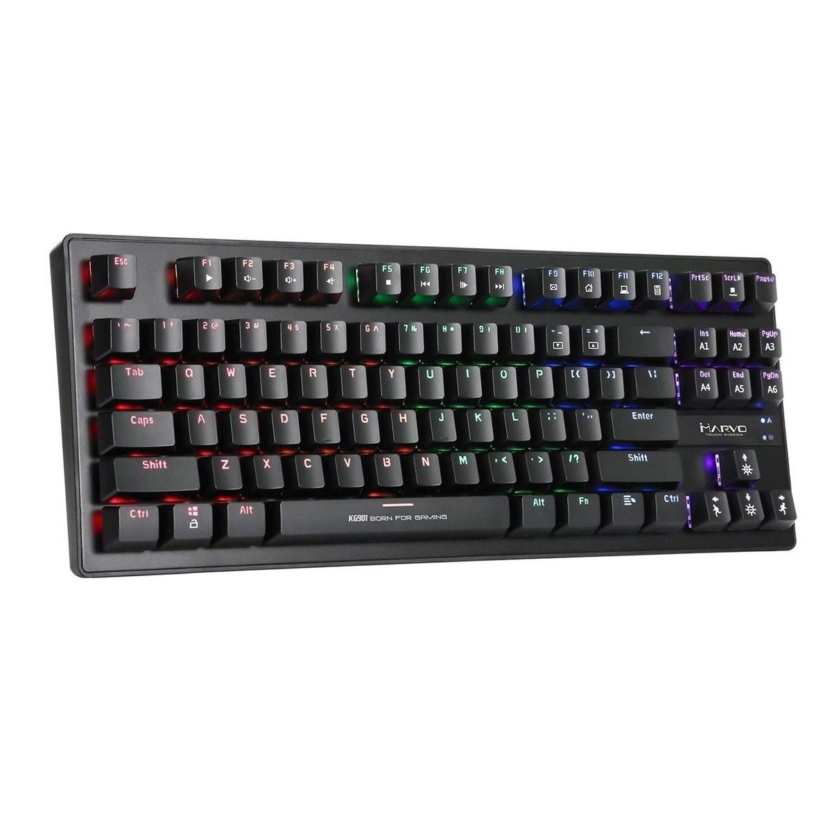 ef58888c-c412-4524-ac0c-8f9d3ee94b7b Teclado Mecanico MARVO KG901 - TKL - RGB