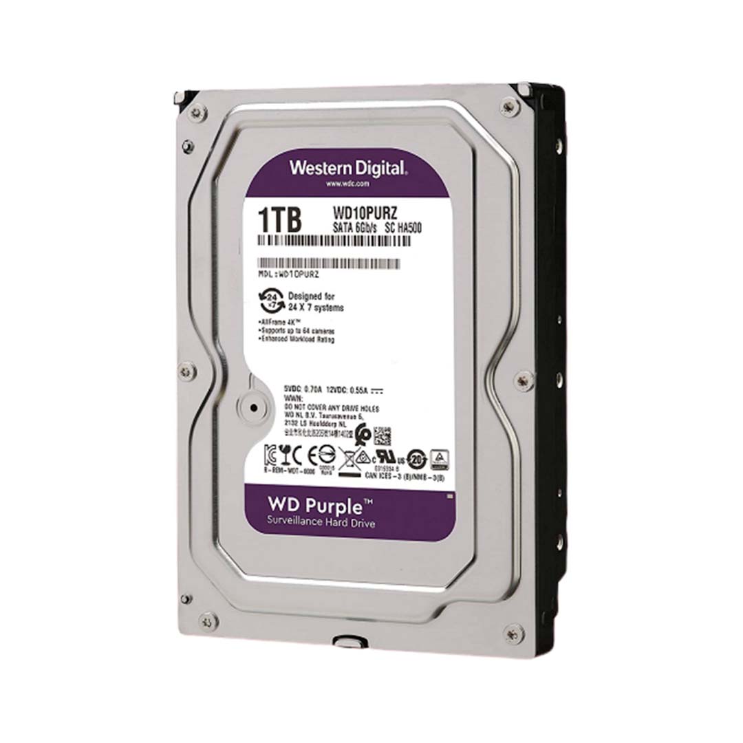 HDD0101 Dusco Duro WD Purple 1TB - 3.5 - (WD10PURZ)
