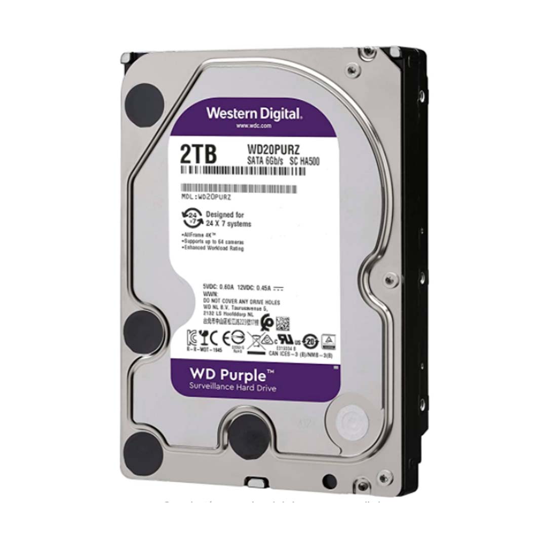 HDD0277 Dusco Duro WD Purple 2TB - 3.5"