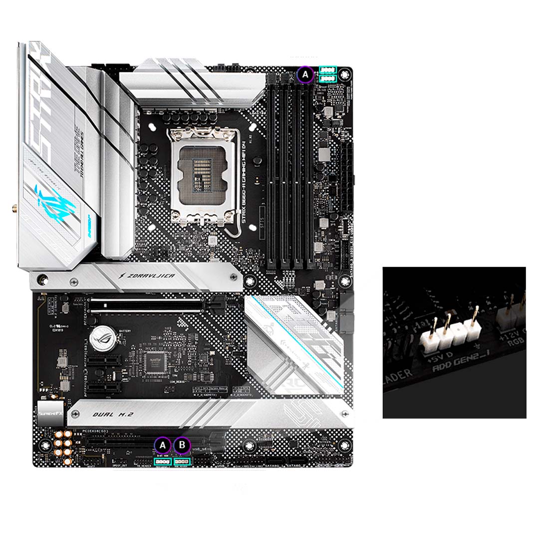 MBO0435 Mainboard Asus ROG Strix B660-A Gaming WIFI D4