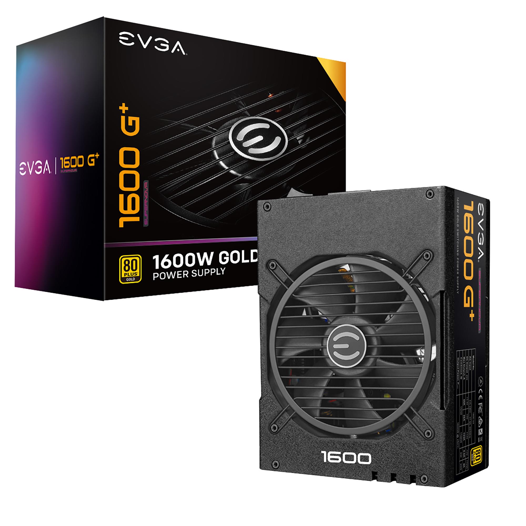 PSU058 Fuente de poder EVGA Supernova 1600G+ - (220-GP-1600-X1)