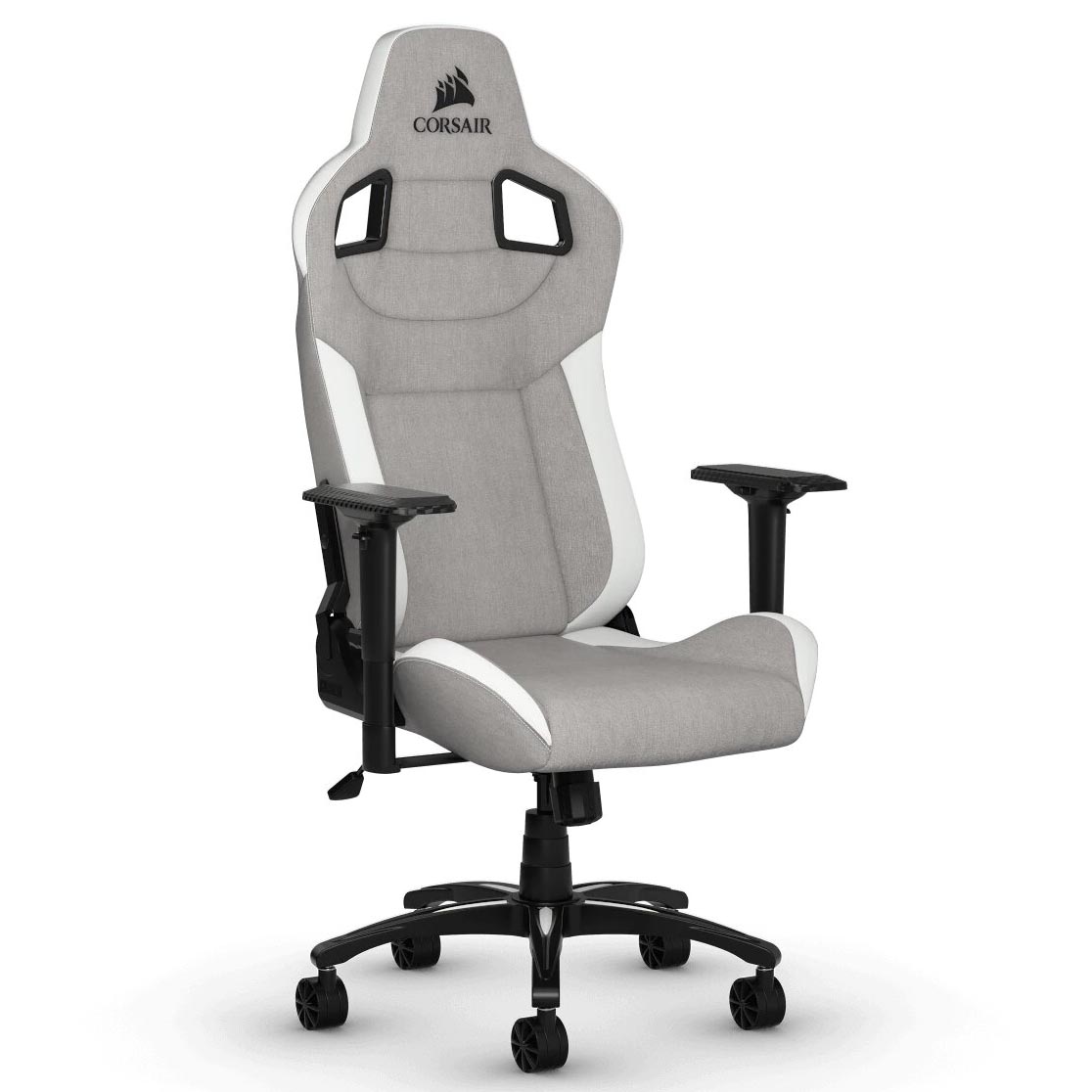 SIL0066 Silla Gamer Corsair T3 Rush Gray/White