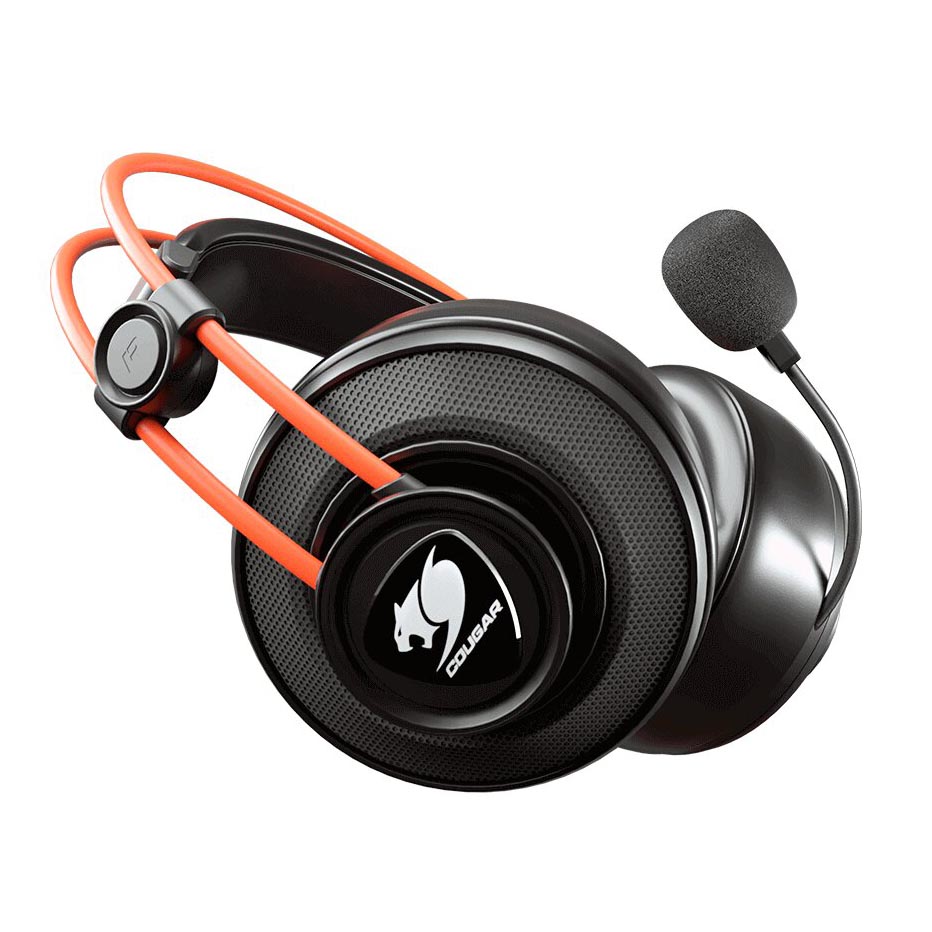 AUD0601 HEADSET COUGAR IMMERSA TI - STEREO - CONTROLADOR 40MM - CANCELACION DE RUIDO - CARDIODE - BLACK (3H300P40T)