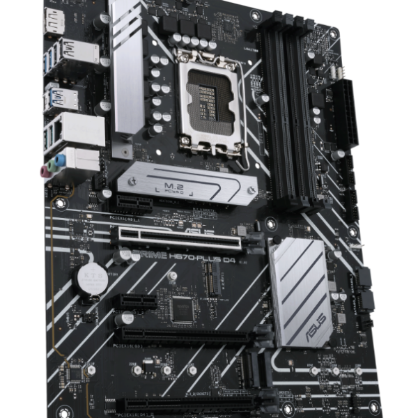 MAINBOARD ASUS PRIME H670-PLUS D4 - INTEL 12TH - LGA1700 - DDR4 - DP/HDMI - ATX - (90MB18W0-M0AAY0)