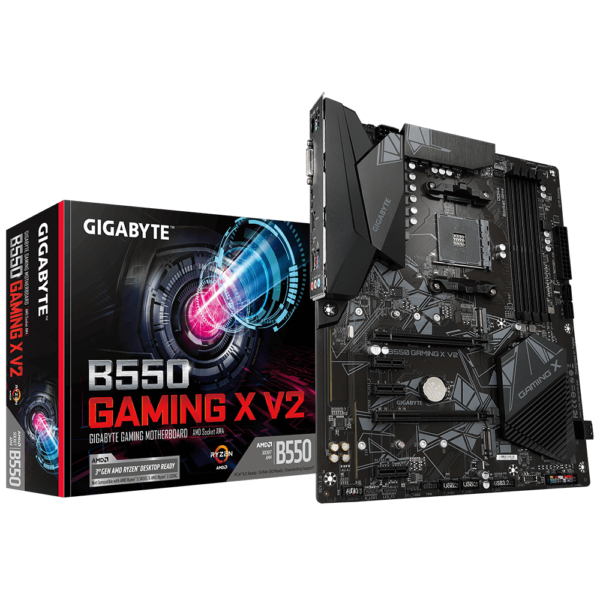 MAINBOARD GIGABYTE B550 GAMING X V2 (REV. 1.X) AMD AM4 - DDR4 - ATX - HDMI/DVI-D