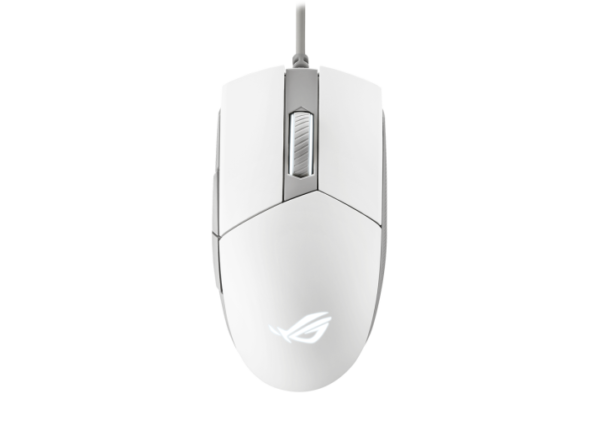 MOUSE ASUS ROG STRIX IMPACT II MOONLIGTH WHITE - 6200DPI - USB 2.0 - 6 BOTONES 30G