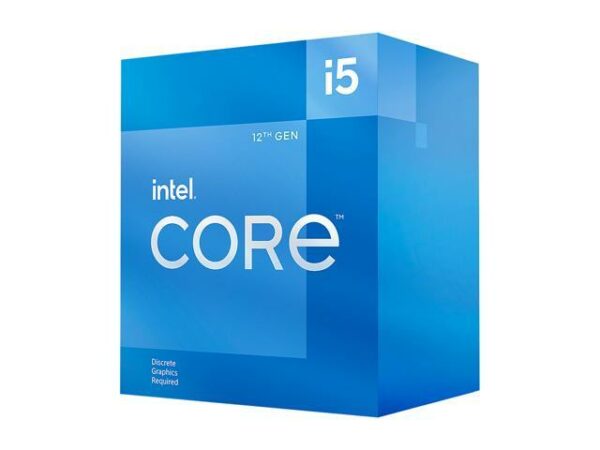 PROCESADOR INTEL CORE i5-12400F 2.5GHz - 18MB - LGA1700 - 12th GEN