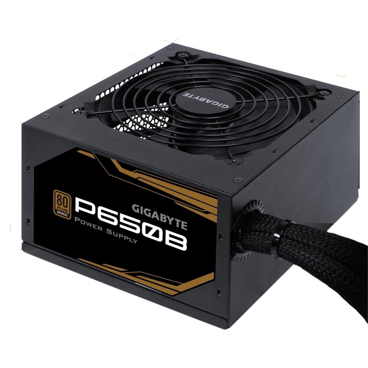 PSU0092 Fuente de poder Gigabyte P650B 650 watts - 80 Plus Bronze