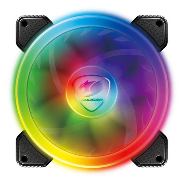 VENTILADOR COUGAR VORTEX RGB SPB 120MM - BLACK (CF-V12SET-SPBRGB)