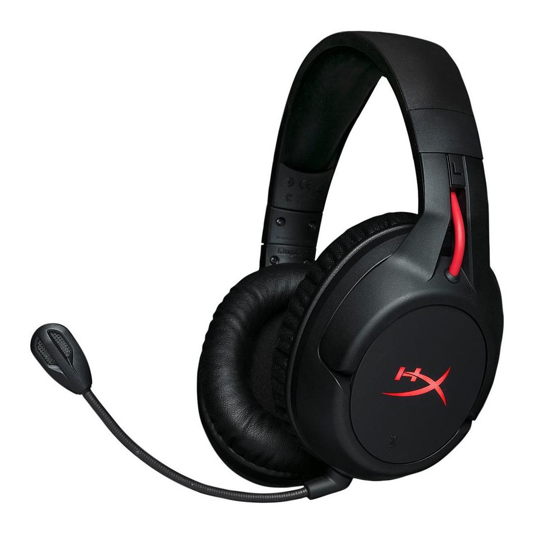 AUD0262 HEADSET HYPERX CLOUD FLIGHT WIRELESS - 2.4GHZ - PC/PS4 (HX-HSCF-BK/AM)