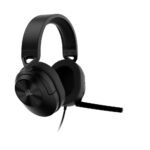 HEADSET CORSAIR HS55 SURROUND ALAMBRICO PARA PC/PS4/PS5/XBOX - DOLBY AUDIO 7.1 - 3.5MM/USB ADAPTER - CARBON (CA-9011265-NA)