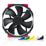 Ventilador para case Noctua NF-A15 HS-PWM chromax.Black.swap, silencioso, 4 pines