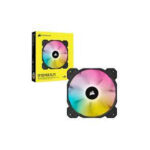 VENTILADOR CORSAIR iCUE SP120 RGB ELITE - 120MM - 1X SINGLE FAN - 1500RPM - 4-PIN PWM - BLACK (CO-9050108-WW)