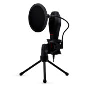 MICROFONO REDRAGON QUASAR GM200-1 - OMNIDIRECCIONAL - PLUG AND PLAY - FILTRO ANTI-POP - BLACK