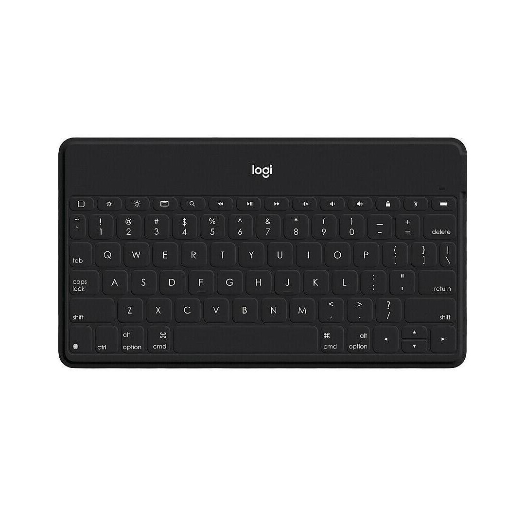 TEC0096 Teclado Logitech Keys-to-go, Inalámbrico, Multimedia, Black