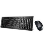 COMBO TECLADO Y MOUSE GENIUS SLIMSTAR C126 WIRED - BLACK