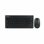 COMBO MINI TECLADO Y MOUSE MEETION MT-MINI 4000 - WIRELESS 2.4GHZ - KB US - BLACK
