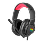 HEADSET MARVO HG8958 RGB - USB 2.0/3.5MM - OMNIDIRECTIONAL - 40MM DRIVERS - BLACK