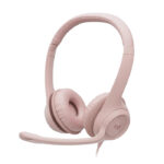 HEADSET LOGITECH H390 USB - PINK (981-001280)