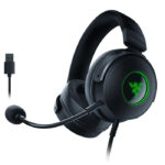 HEADSET RAZER KRAKEN V3 - THX SPATIAL - CHROMA™ RGB - 50MM - CARDIOIDE - BLACK (RZ04-03770200-R3U1)