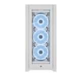CASE CORSAIR iCUE 5000X RGB QL EDITION BLANCO TEMPERED GLASS MID TOWER - 4 FAN 120MM QL (CC-9011233-WW)