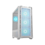 CASE COUGAR MX600 RGB - FULL TOWER - TEMPERED GLASS - 3 FAN 140MM ARGB - 1 FAN 120MM ARGB - WHITE (CGR-57C9W-RGB)