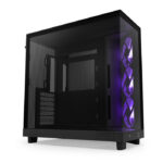 CASE NZXT H6 FLOW - ATX - MID TOWER - 3 FAN 120MM - BLACK (CC-H61FB-01 )