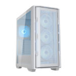 CASE COUGAR UNIFACE RGB - MID TOWER - TEMPERED GLASS - ATX - 4 FAN 120MM ARGB - WHITE (CGR-5C78W-RGB)