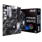 MAINBOARD ASUS PRIME B550-PLUS - AMD AM4 - DDR4 - ATX - DP 1.2/HDMI 2.1 (90MB14U0-MVAAY0)