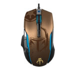 MOUSE GAMING EDITION STAR WARS MANDALORIAN - 11 BOTONES - 12400DPI - SENSOR OPTICO - CAFE (PMO-S202ML)